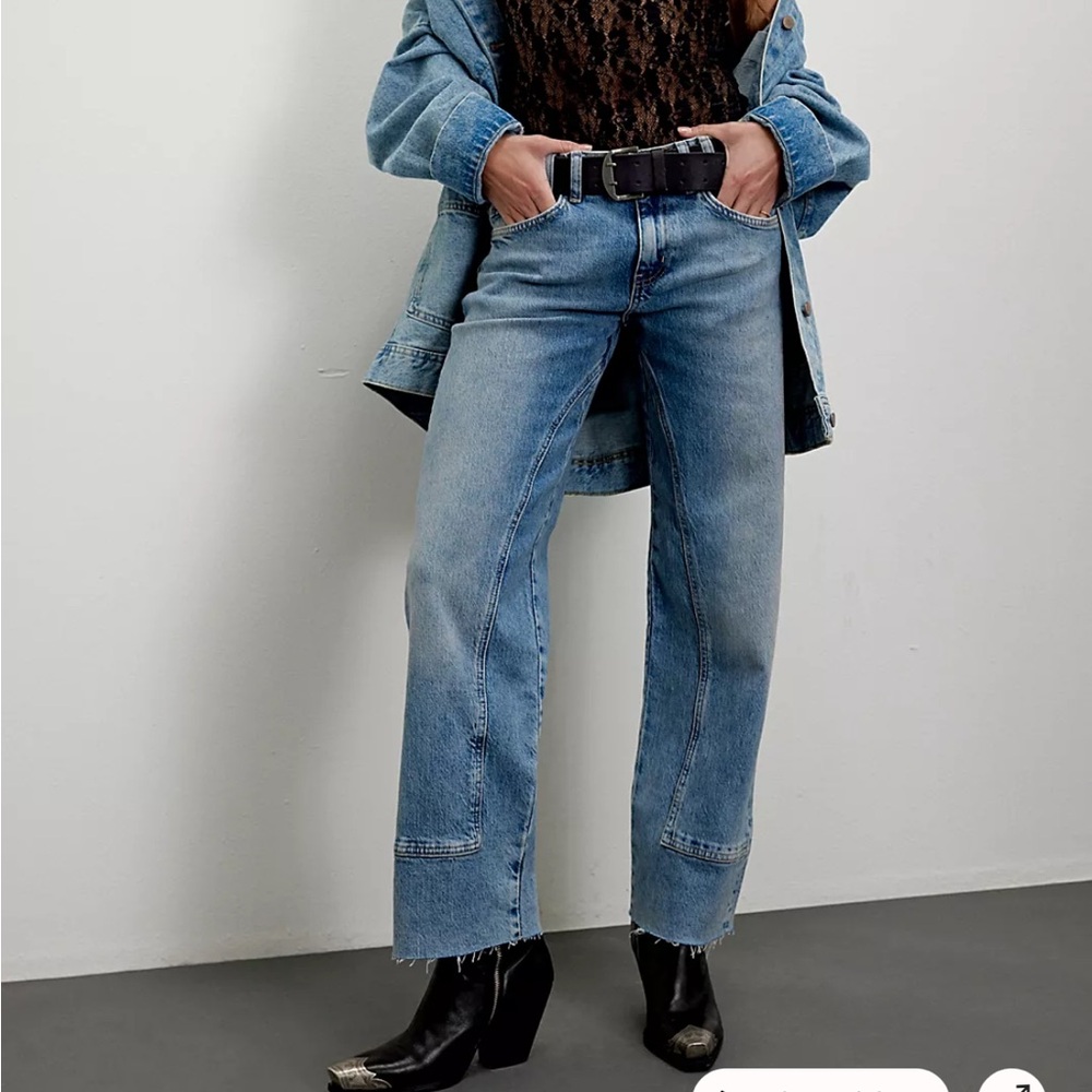 We The Free Risk Taker Mid-Rise Jeans